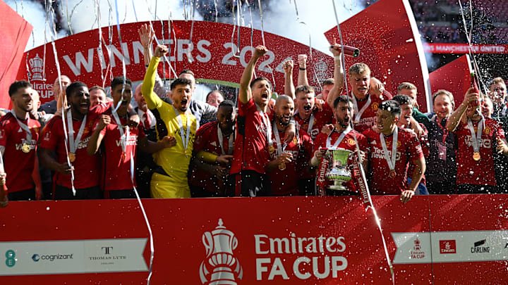 Manchester United are the reigning FA Cup champions Manchester United are the reigning FA Cup champions