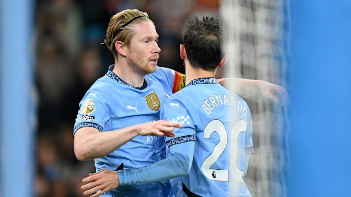Kevin De Bruyne was hugely influential in Man City's win Kevin De Bruyne was hugely influential in Man City's win