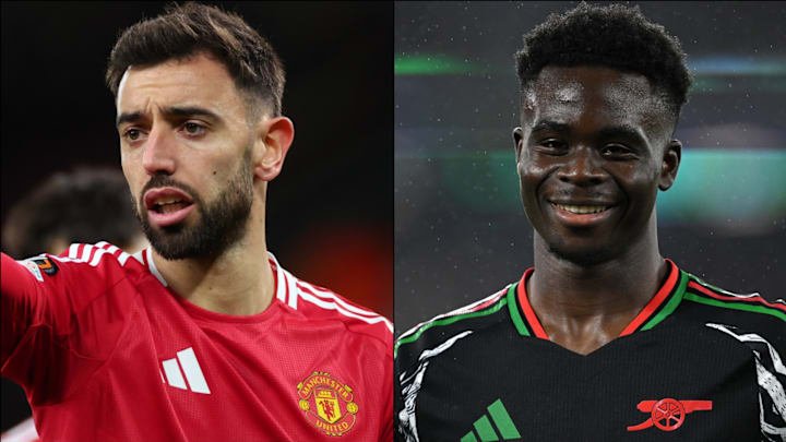 Fernandes & Saka are among the nominees