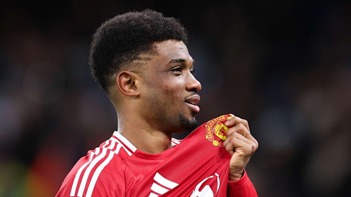 Amad Diallo helped Manchester United to a dramatic victory in Sunday's derby at the Etihad