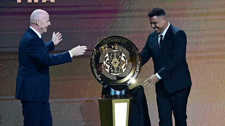Ronaldo was present for the 2025 FIFA Club World Cup draw