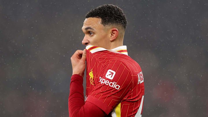 Trent Alexander-Arnold came in for criticism on Sunday