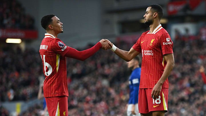 Liverpool are leading the table by six points