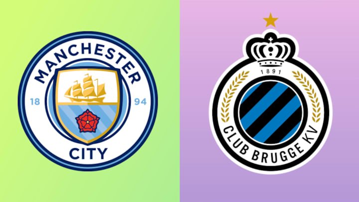 Manchester City host Club Brugge on Wednesday