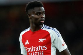 Bukayo Saka hasn't played since December