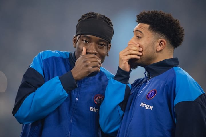 Noni Madueke, Jadon Sancho