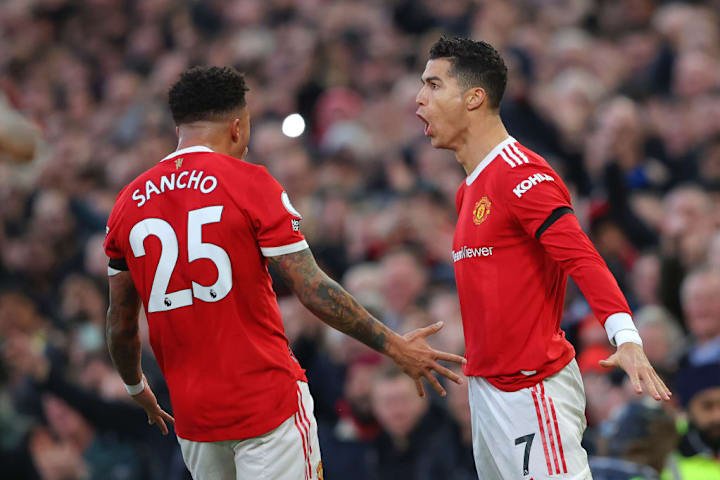 Cristiano Ronaldo, Jadon Sancho