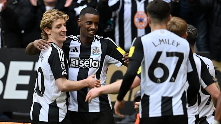 Newcastle ran riot after falling a goal behind early on