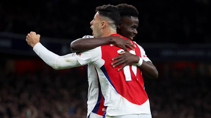 Bukayo Saka & Gabriel Martinelli remain sidelined