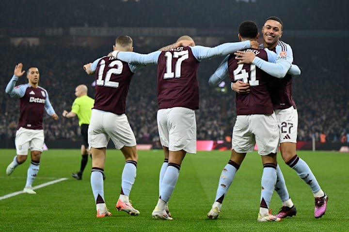 Jacob Ramsey, Lucas Digne, Donyell Malen, Morgan Rogers