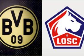 The winner of Dortmund vs Lille will take on Barcelona or Benfica