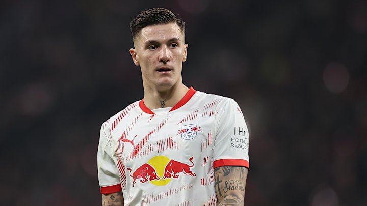 Benjamin Sesko remains linked with RB Leipzig exit