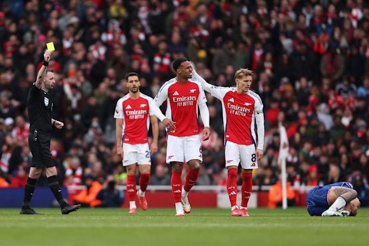 Chris Kavanagh, Gabriel, Martin Odegaard Chris Kavanagh, Gabriel, Martin Odegaard