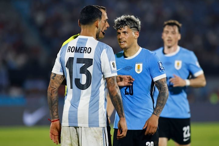 Cristian Romero, Maximiliano Araujo Cristian Romero, Maximiliano Araujo