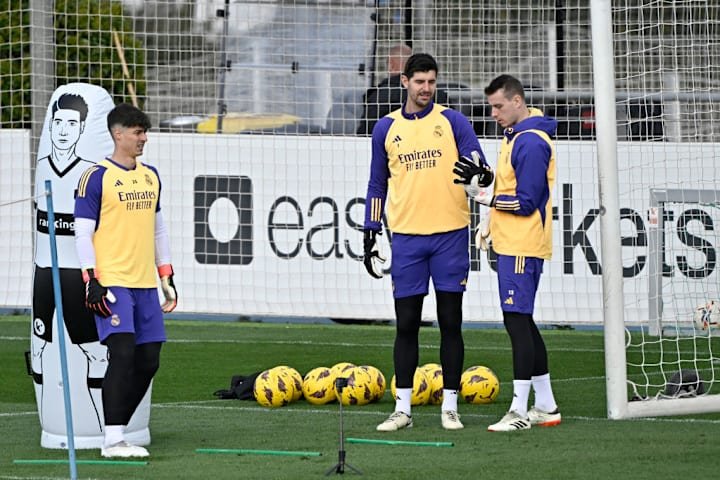 Kepa Arrizabalaga, Thibaut Courtois, Andriy Lunin Kepa Arrizabalaga, Thibaut Courtois, Andriy Lunin