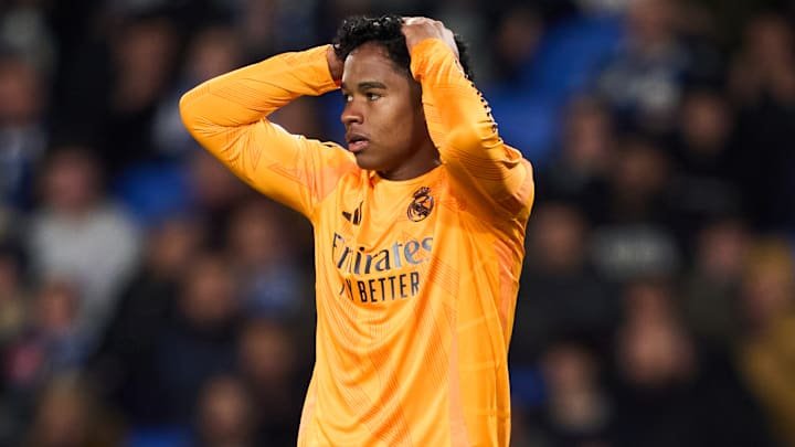 Endrick is concerned by his lack of minutes at Real Madrid