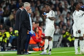 Ancelotti clashed with Vinicius