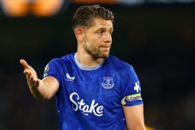 James Tarkowski escaped a red card against Liverpool