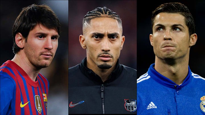 Raphinha is putting up numbers comparable to Lionel Messi and Cristiano Ronaldo