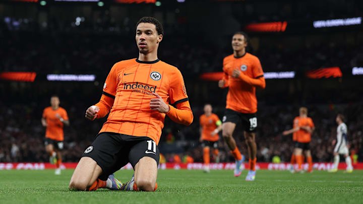 Hugo Ekitike was on target in north London