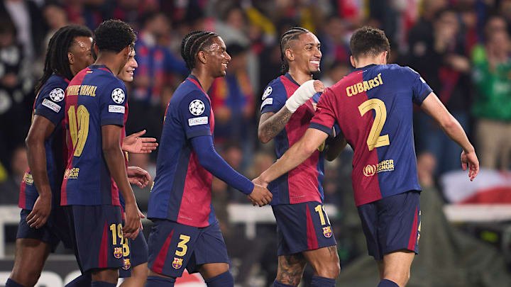 Barcelona are four points clear at the top of La Liga