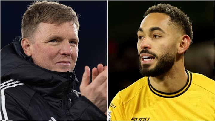 Eddie Howe could link up with Matheus Cunha at Newcastle next season