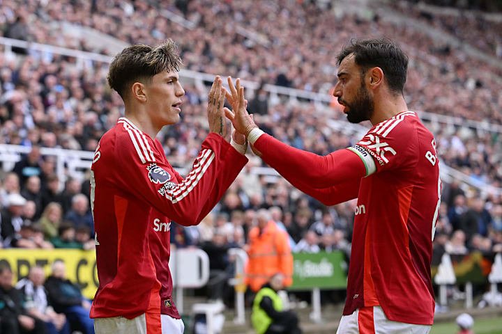 Alejandro Garnacho, Bruno Fernandes Alejandro Garnacho, Bruno Fernandes